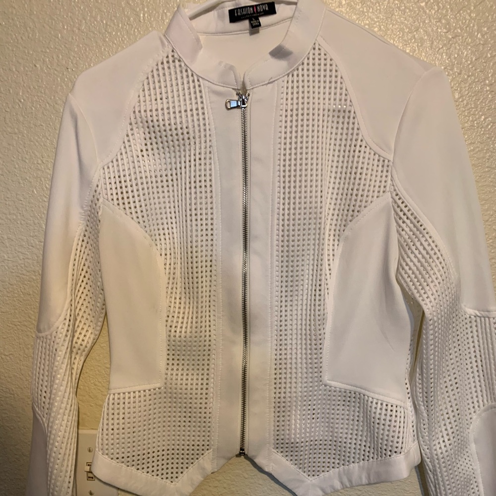 White jacket